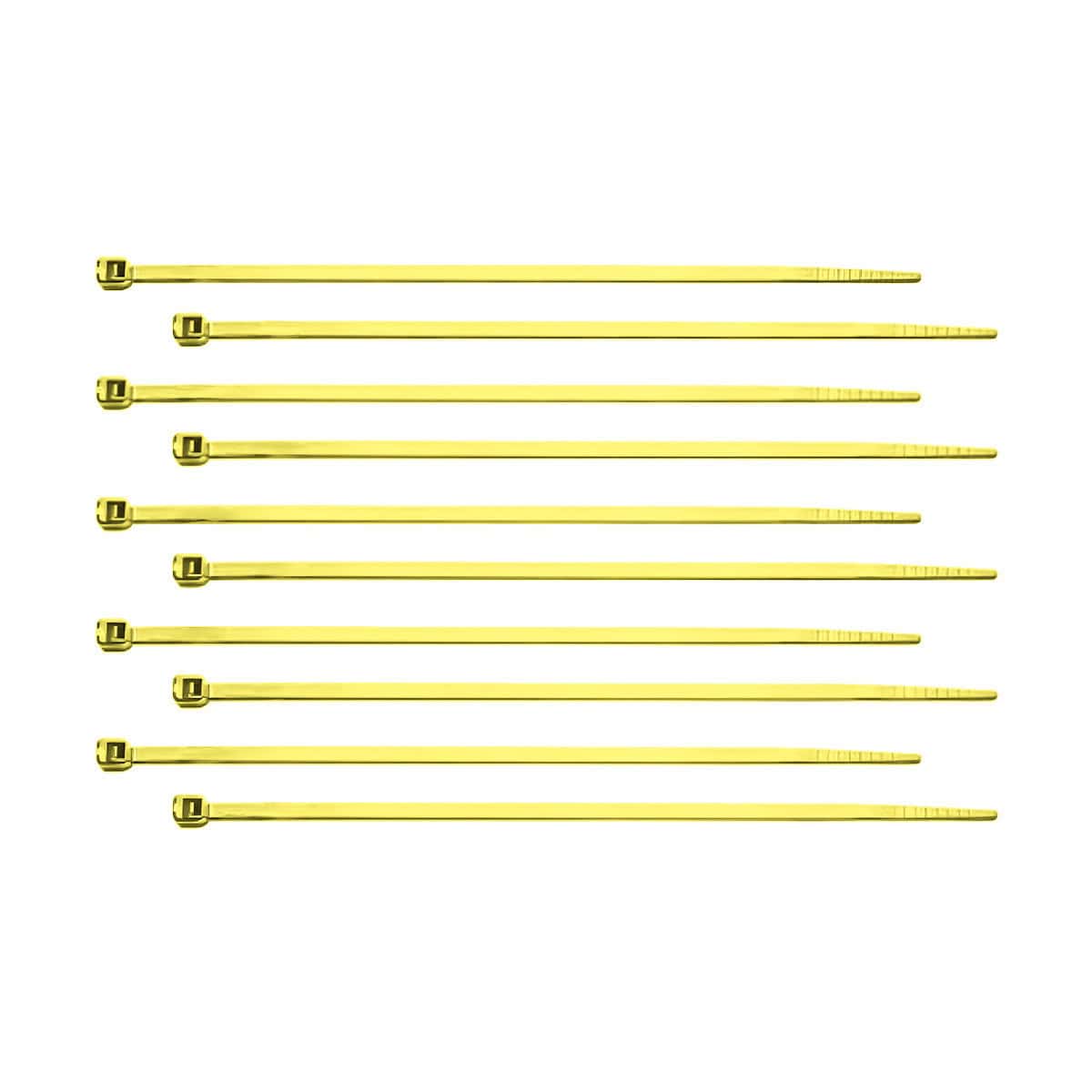 6" Nylon Cable Zip Ties (10-Pack)