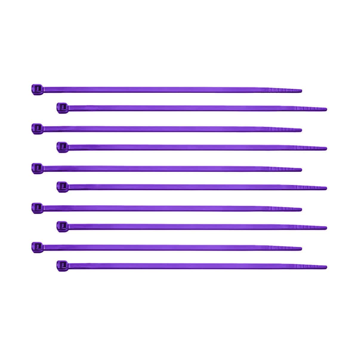 6&Quot; Nylon Cable Zip Ties (10-Pack) 4 6" Nylon Cable Zip Ties (10-Pack)