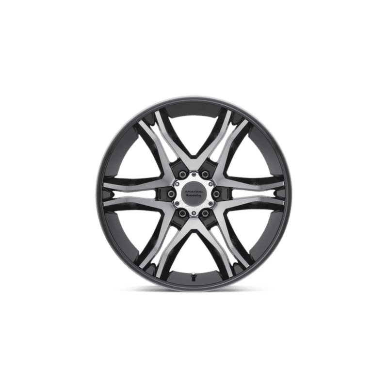 American Racing Mainline Wheel — 20X8.5 6X139.7 +35Mm Gloss Black Machined 3 AR893 MAINLNE 18X8.5 6X5.5 G-BLK/MCH +12
