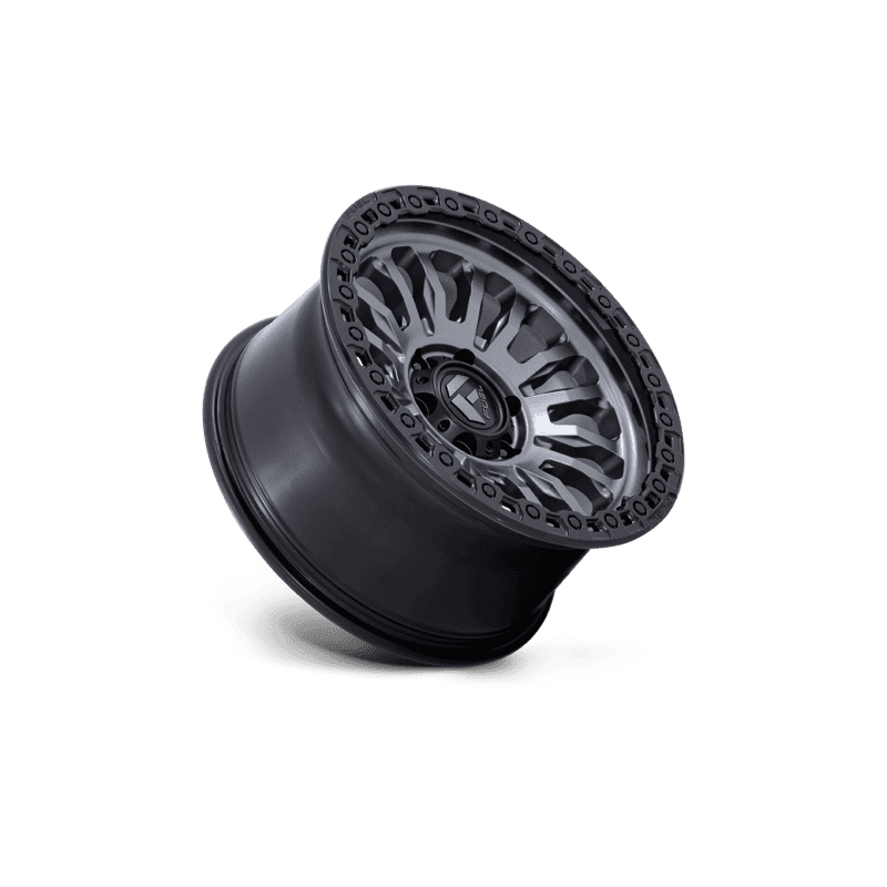 Fuel Off-Road Rincon Wheel — 20X9 6X139.7 +1Mm Matte Gunmetal With M-Black Lip 3 RINCON 20X9 6X5.5 106 +1 M-GNMTL BLK