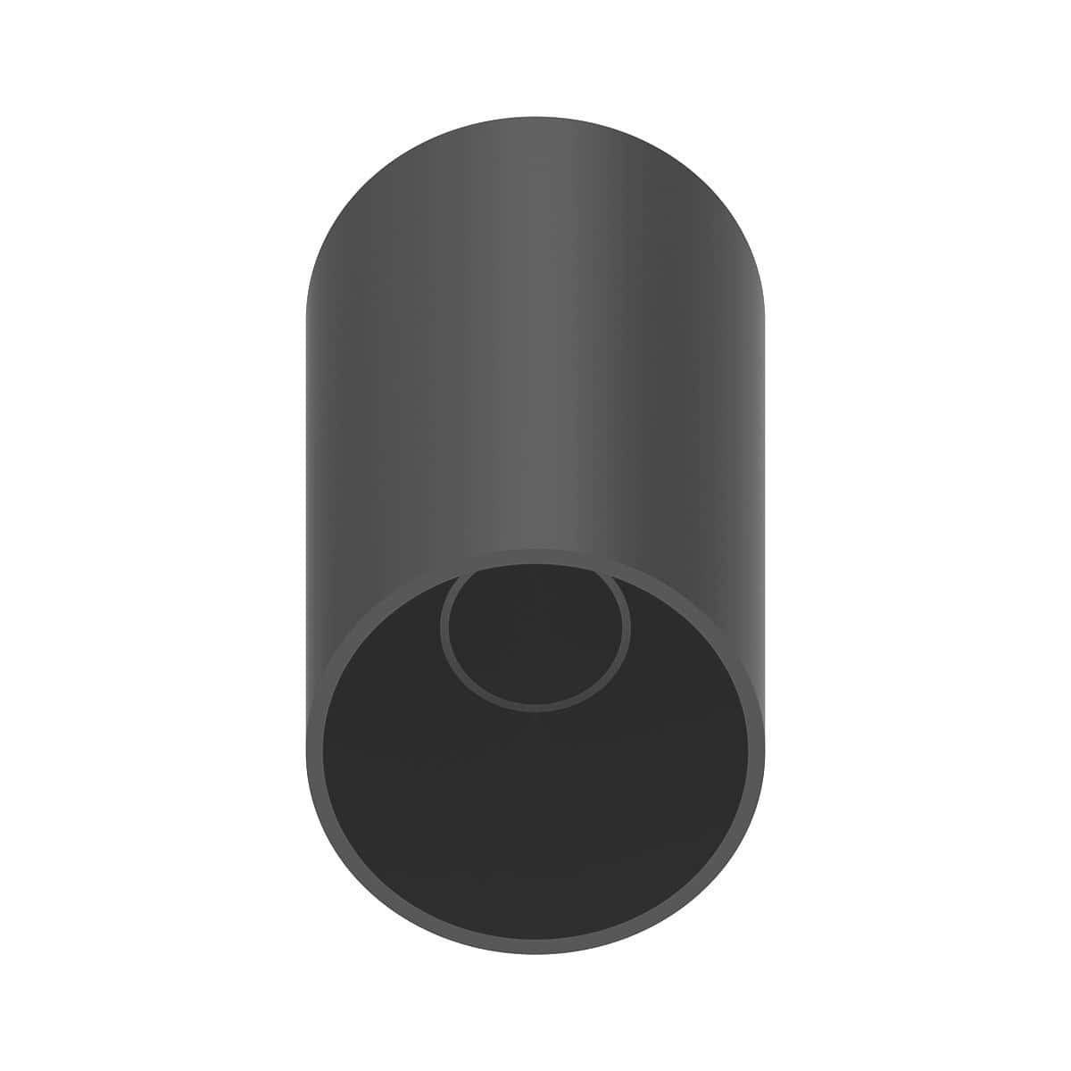 33Mm X 4-1/4&Quot; Matte Black Tall Cylinder Thread-On Nut Covers 4 33mm X 4-1/4" Matte Black Tall Cylinder Thread-On Nut Covers