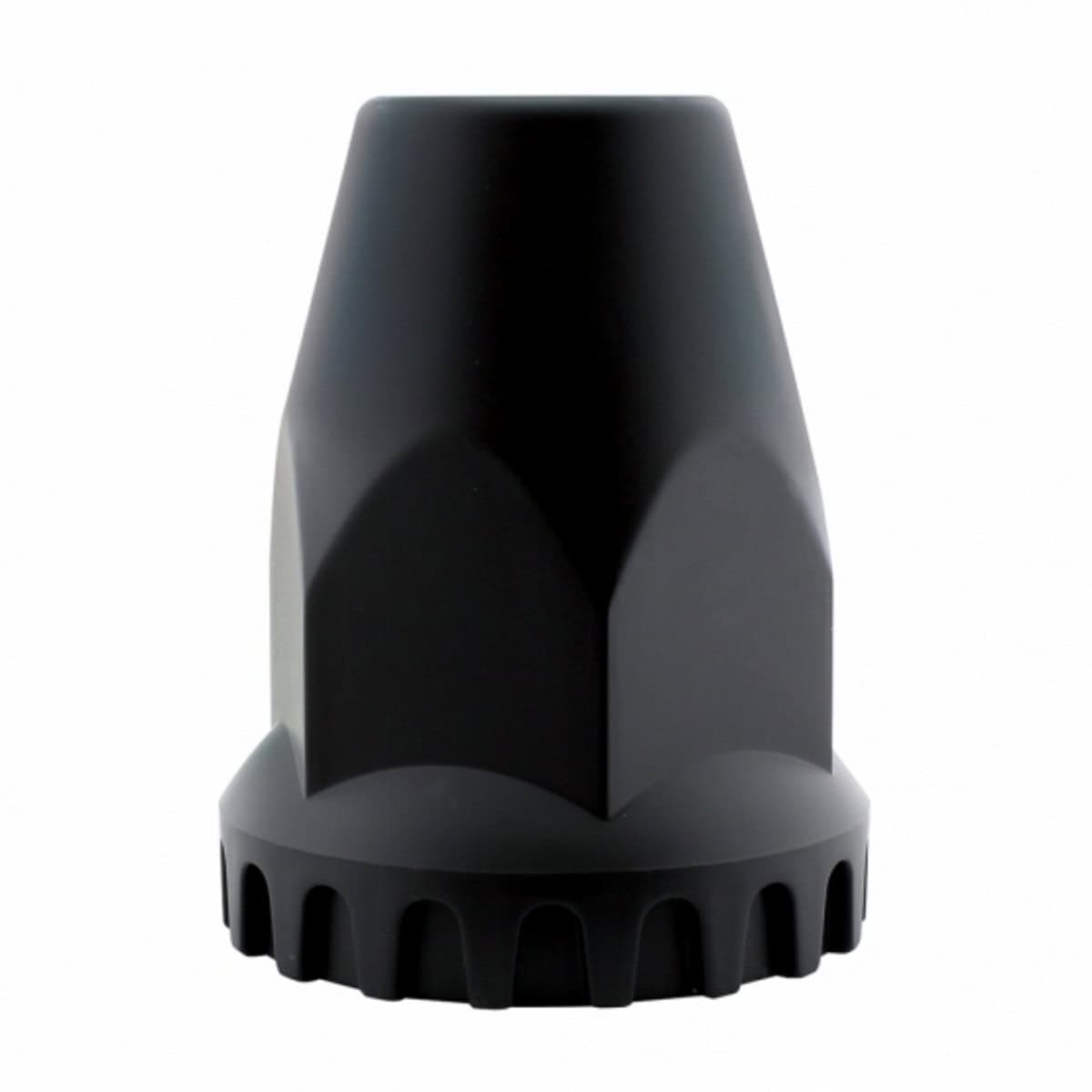 33mm X 2-3/4" Matte Black Thread-On Nut Cover With Flange