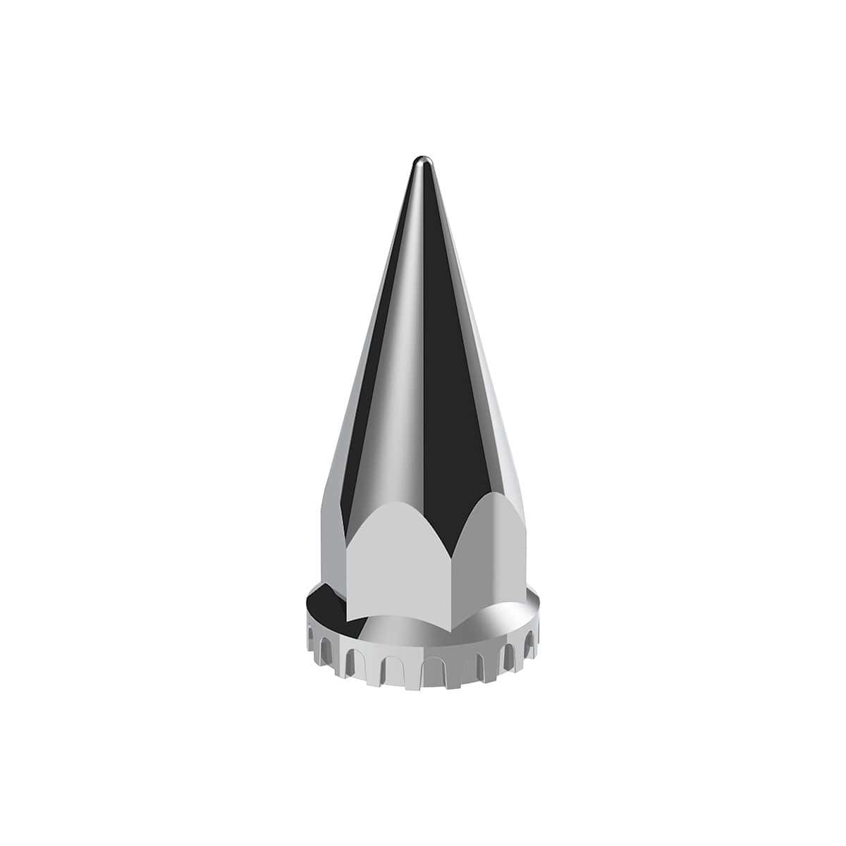 33mm x 4-3/4" Chrome Super Spike Thread-On Nut Cover