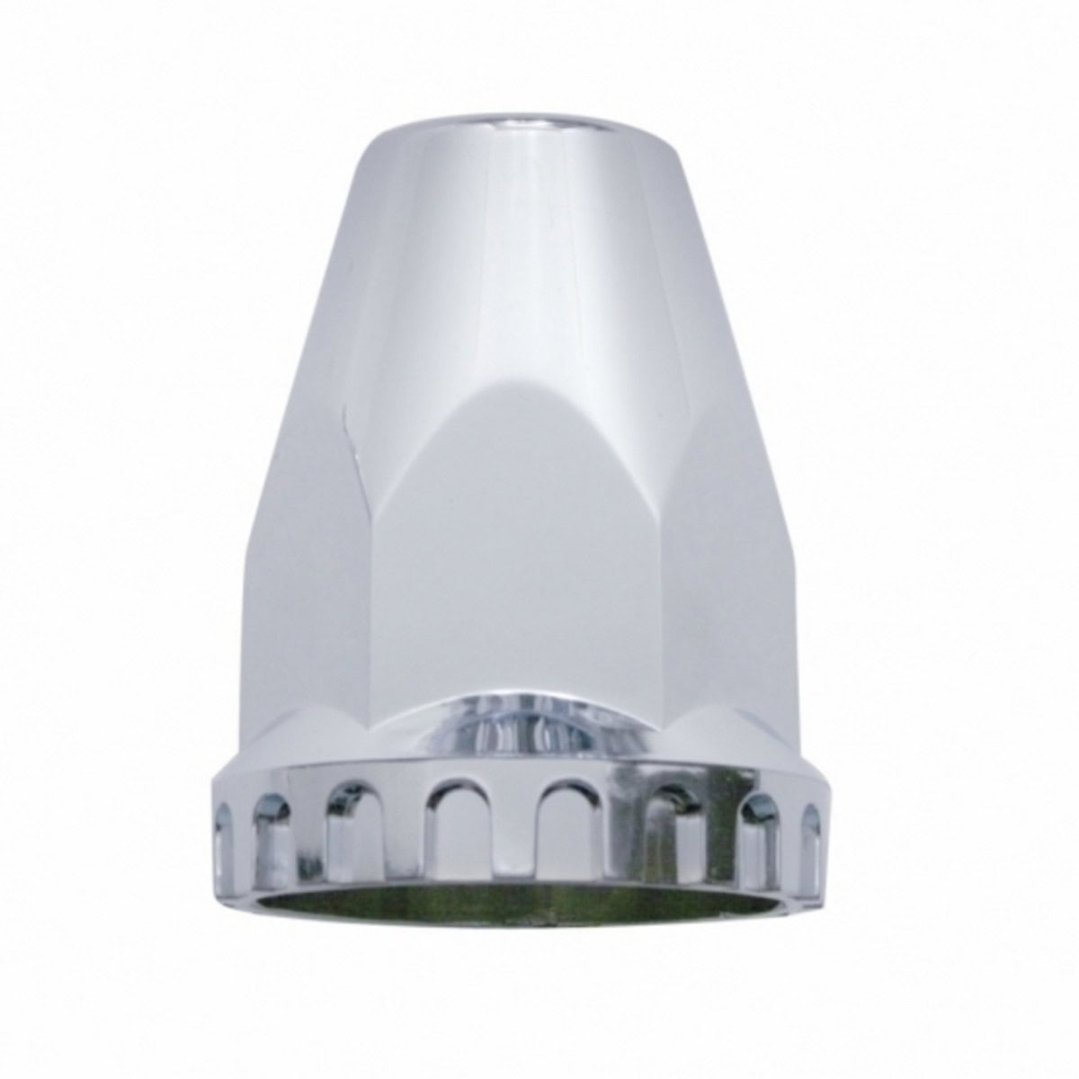 1-1/2&Quot; X 2-3/4&Quot; Chrome Plastic Original Push-On Nut Cover 3 1-1/2" X 2-3/4" Chrome Plastic Original Nut Cover - Push-On