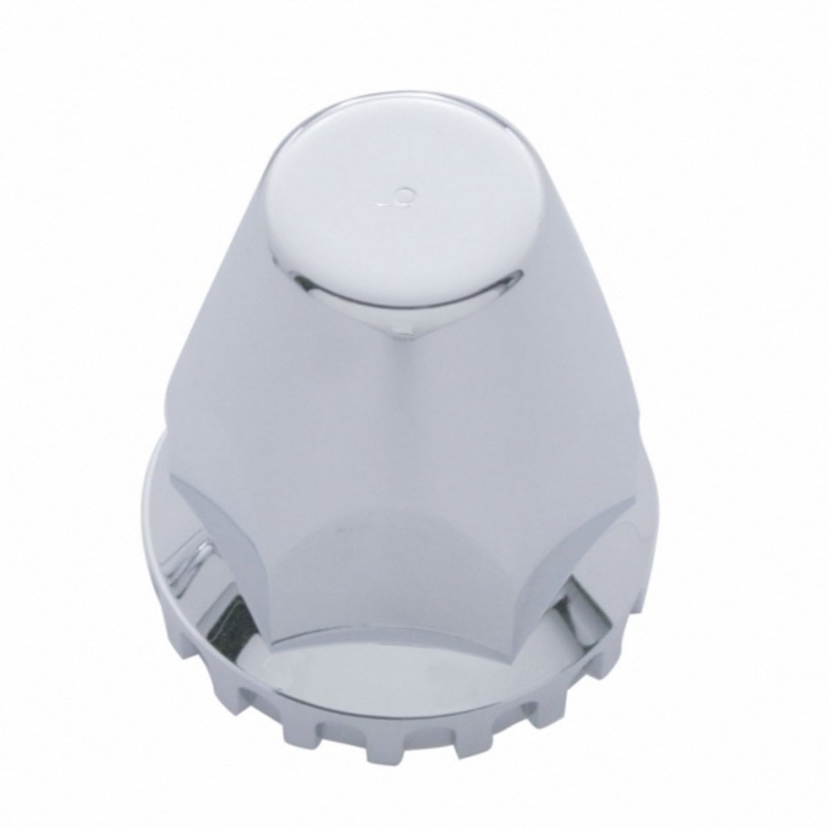 1-1/2" X 2-3/4" Chrome Plastic Original Nut Cover - Push-On