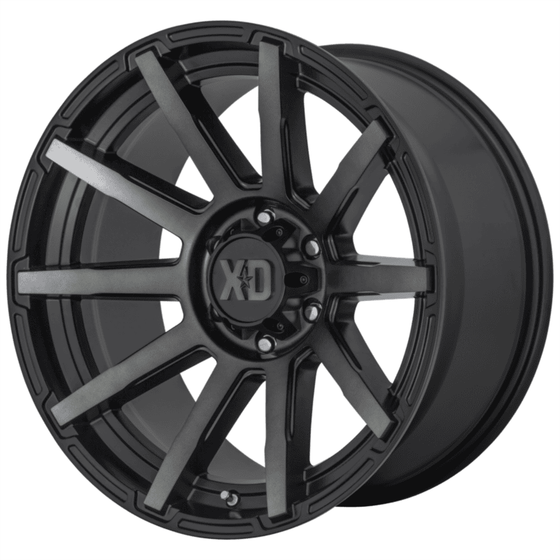 XD847 22X10 5X5.0 S-BLK GTCC -18MM
