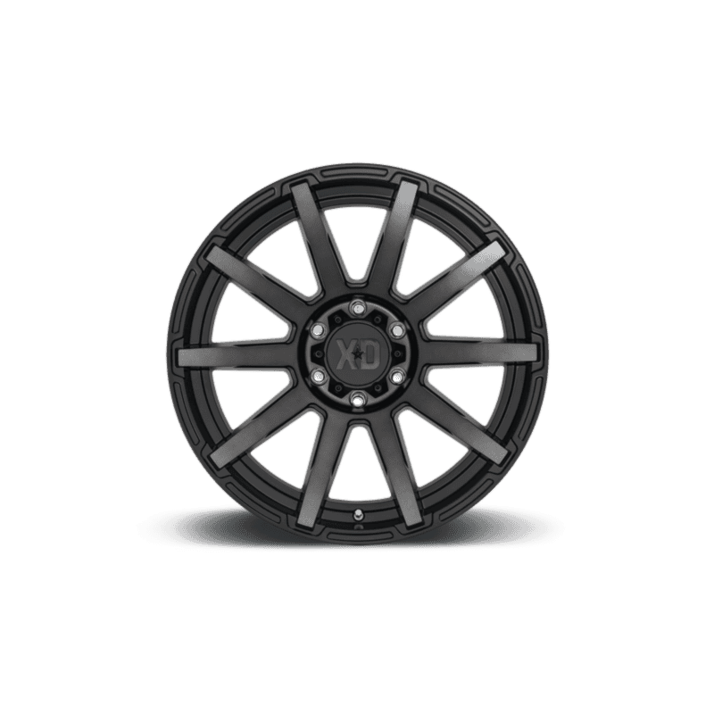 Xd Series Outbreak Wheel — 22X10 5X127 -18Mm Satin Black With Gray Tint 4 XD847 22X10 5X5.0 S-BLK GTCC -18MM