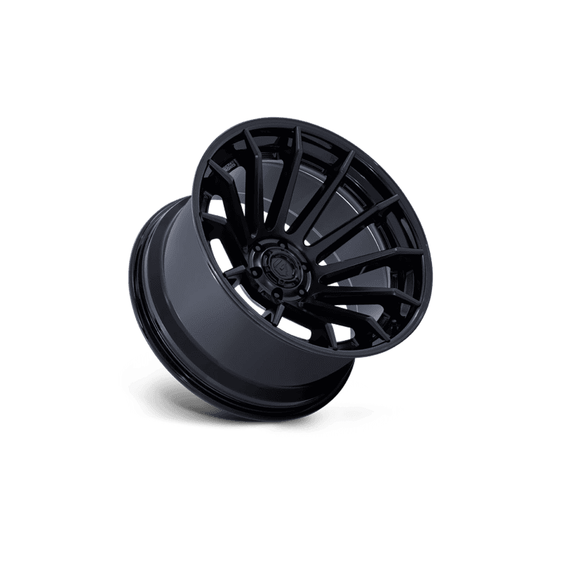 Fuel Off-Road Burn Wheel — 20X10 5X127 -18Mm Matte Black With Gloss Black Lip 3 BURN 20X10 5X5 71 -18 M-BLK G-BLK
