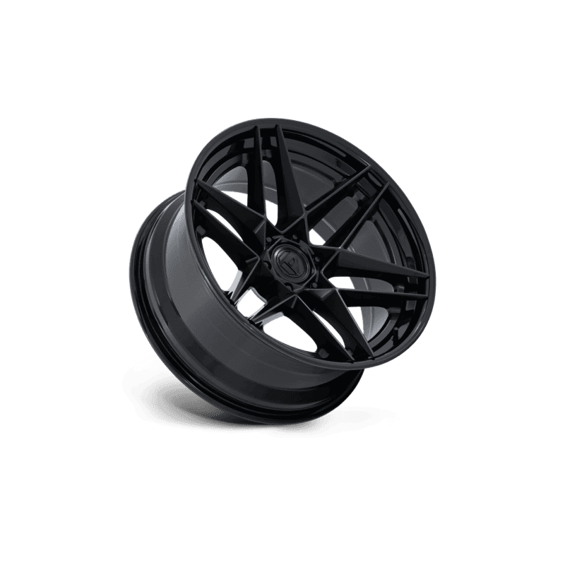 Fuel Off-Road Flight Wheel — 20X9 6X139.7 +1Mm Matte Black With Gloss Black Lip 3 FLIGHT 20X9 6X5.5 106 +1 M-BLK-GB-LP