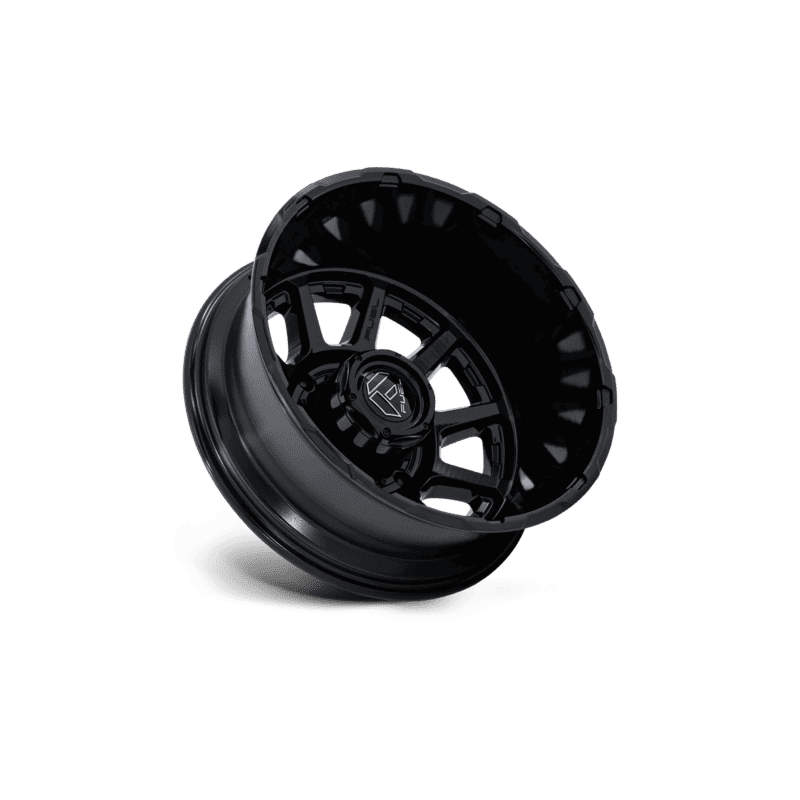 Fuel Off-Road Circuit Dually Wheel — 20X8.25 8X200 -202Mm Gloss Black 3 CIRCUIT DRW 20X8.25 8X200 -202 BL (R)