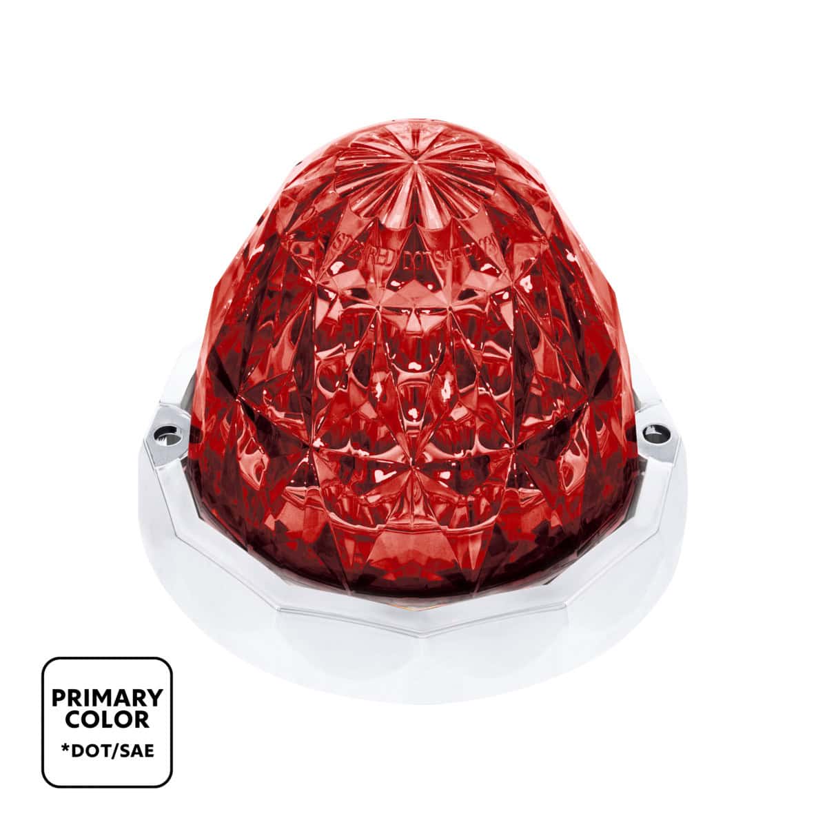 Double Fury Crystal Watermelon Light Kit – Red & Purple LEDs / Clear Lens