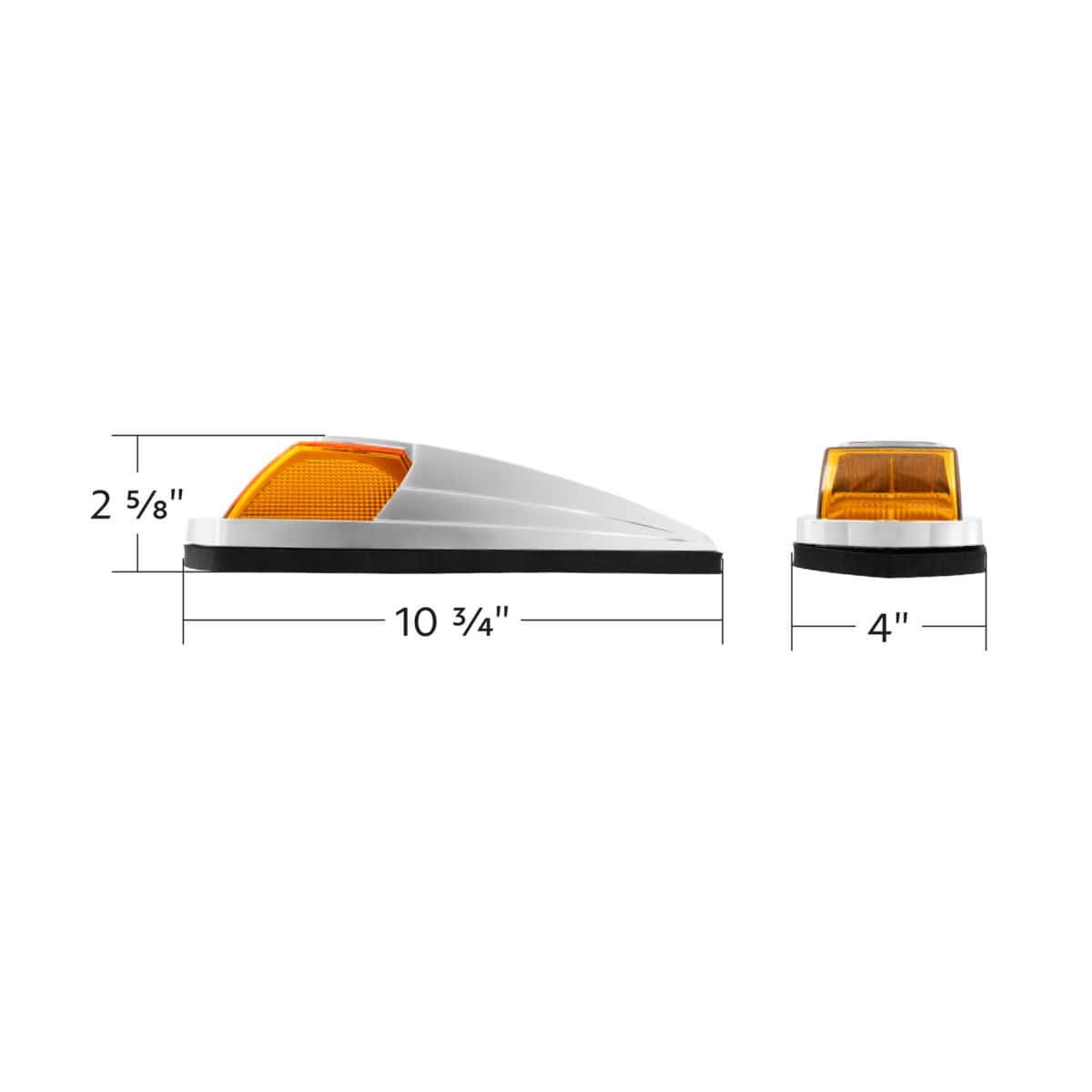 8 Led Roof Cab Light For 2013-2021 Kenworth T680/T880 -Amber Led/Amber Lens 10 8 LED Roof Cab Light For 2013-2021 Kenworth T680/T880 -Amber LED/Amber Lens