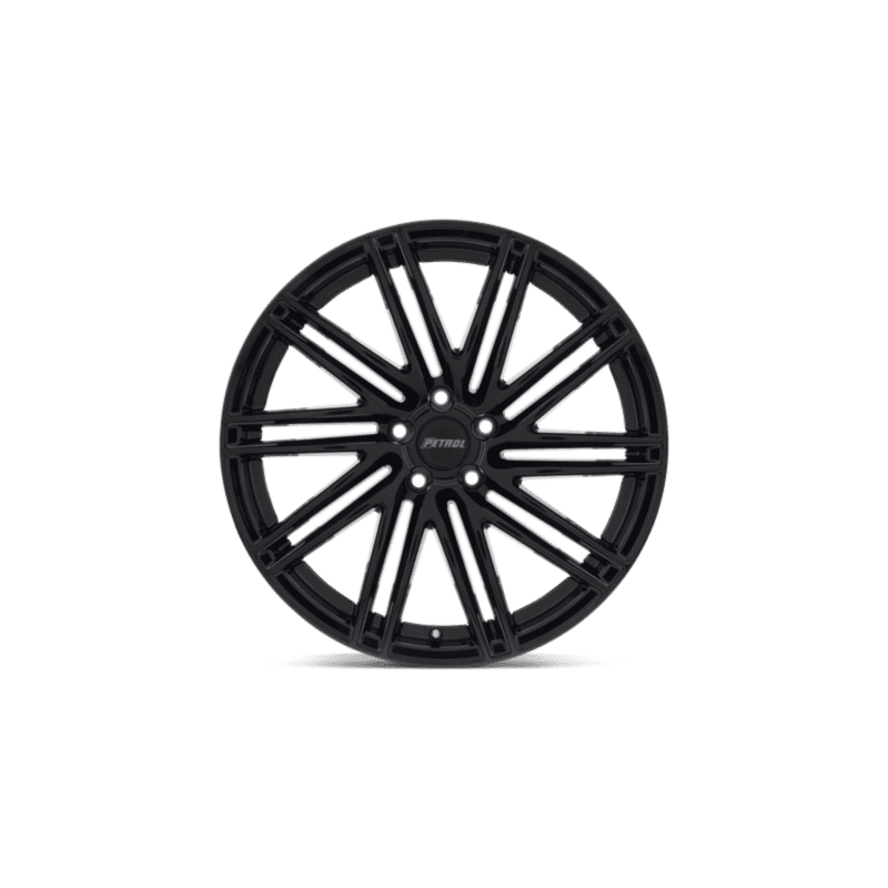 Petrol P1C Wheel — 20X8.5 5X108 +40Mm Gloss Black 4 P1C 20X8.5 5X4.25 72.1 +40 G-BLK