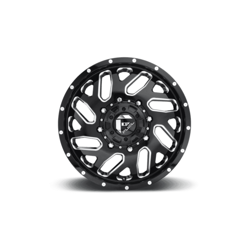 Fuel Off-Road Triton Wheel — 20X8.25 8X200 +105Mm Gloss Black Milled 4 TRITON DRW 20X8.25 8X200 +105 NBL (F)