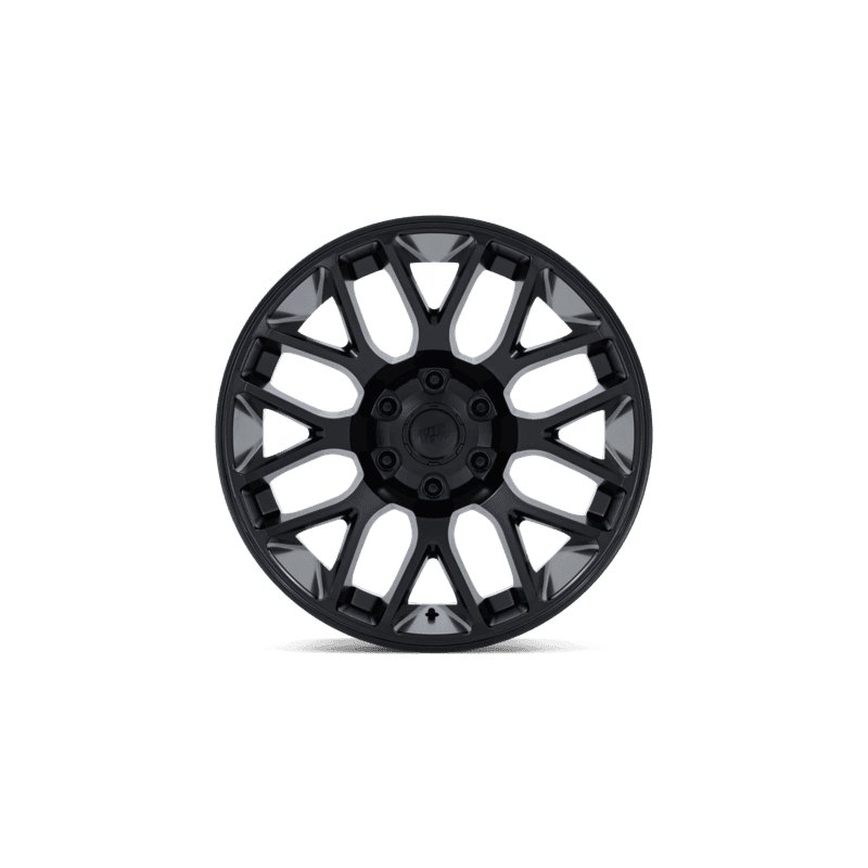 Moto Metal Overlook Wheel — 20X10 6X135/6X139.7 -18Mm Blackout 4 OVERLOOK 20X10 6X135/5.5 106 -18 BLK-OUT