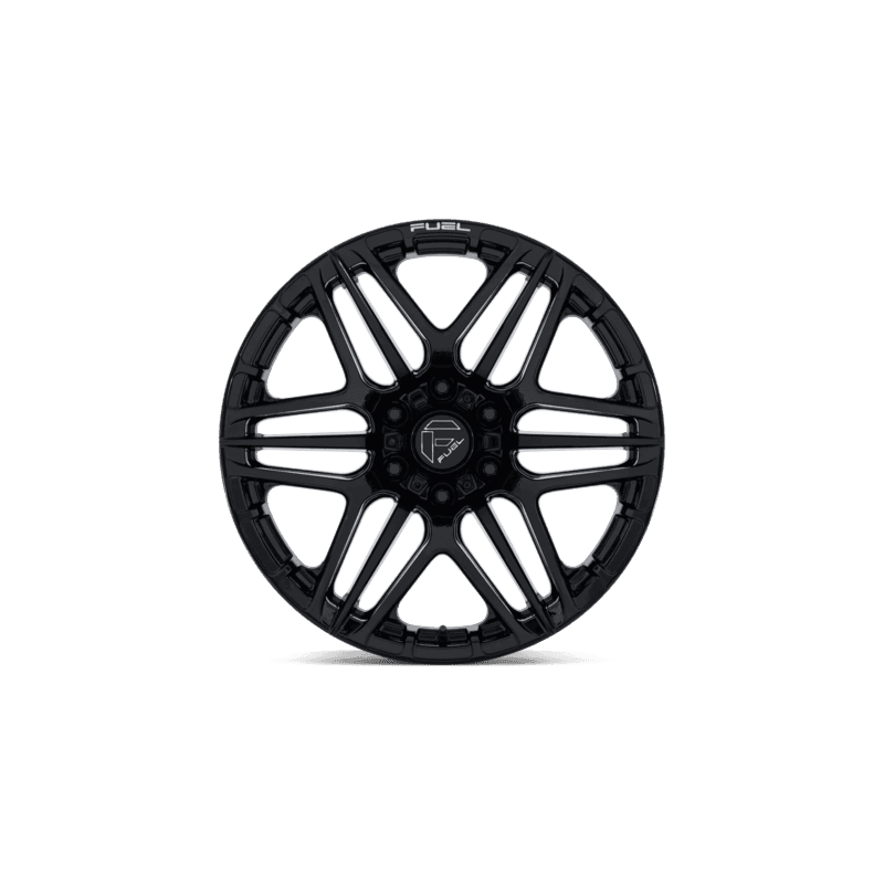 Fuel Off-Road Weapon Wheel — 20X10 6X135 -18Mm Gloss Black 4 WEAPON 20X10 6X135 87 -18 G-BLK