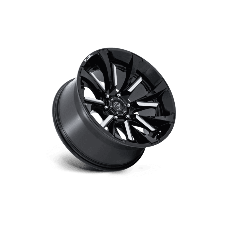 Fuel Off-Road Tantrum Wheel — 20X9 8X180 +1Mm Gloss Black Milled 3 TANTRUM 20X9 8X180 124 +1 G-BLK-MILL
