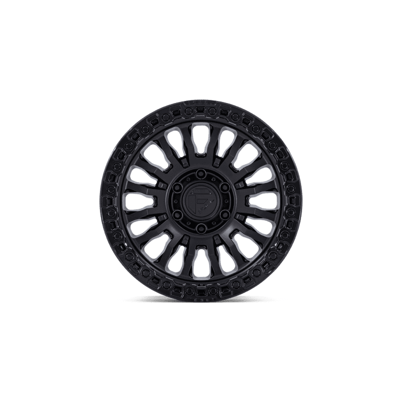 Fuel Off-Road Rincon Wheel — 18X9 8X170 +1Mm Matte Black With Gloss Black Lip 4 RINCON 18X9 8X170 125 +1 M-BLK G-BLK