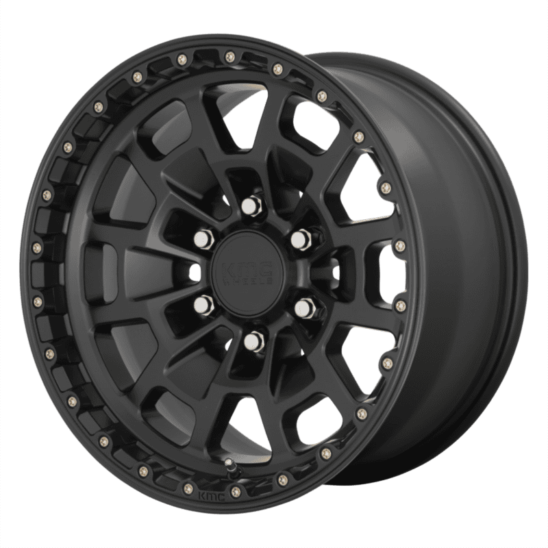 KM718 17X8.5 6X5.5 S-BLK 00MM