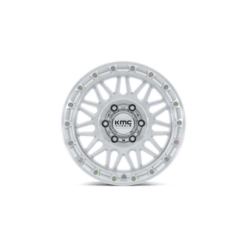 Kmc Attack Wheel — 17X8.5 6X139.7 +0Mm Gloss Silver With Machined Face 4 ATTACK 17X8.5 6X5.5 106 +0 G-SLV-MCH