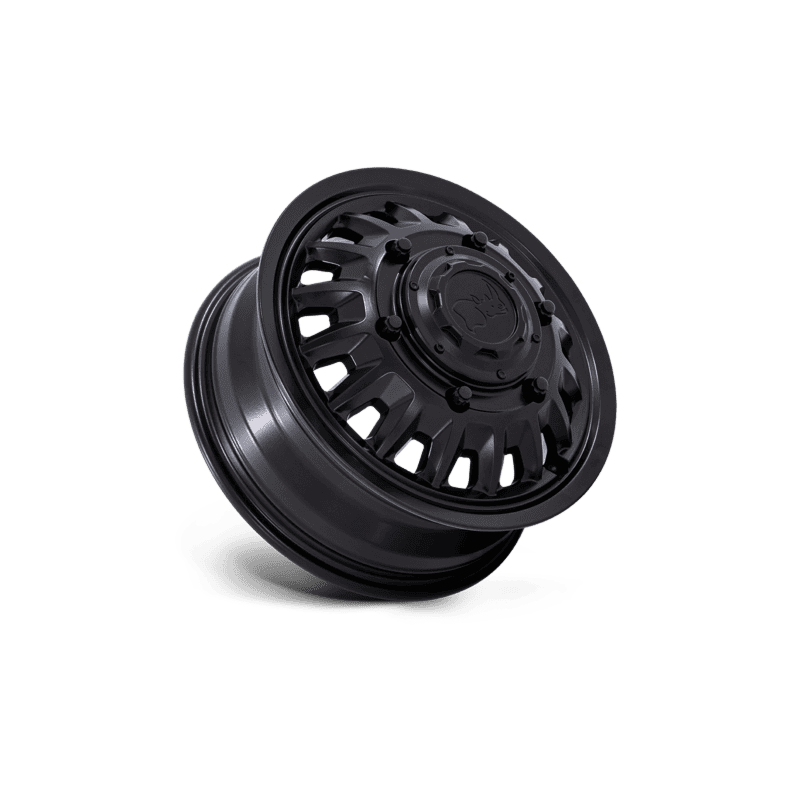 Black Rhino Aliso Dually Wheel — 16X6 6X205 +110Mm Matte Black 3 ALISO DRW 16X6 6X205 +110 M-BLK (F)