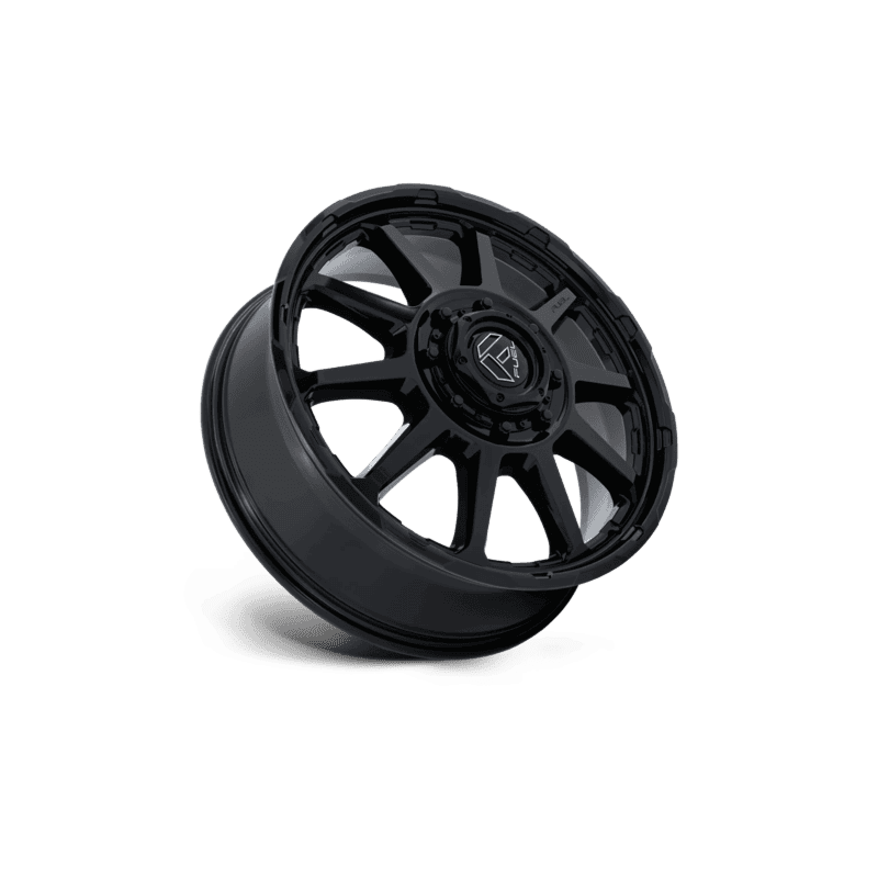 Fuel Off-Road Circuit Dually Wheel — 20X8.25 8X200 +105Mm Gloss Black 3 CIRCUIT DRW 20X8.25 8X200 105 BL (F)