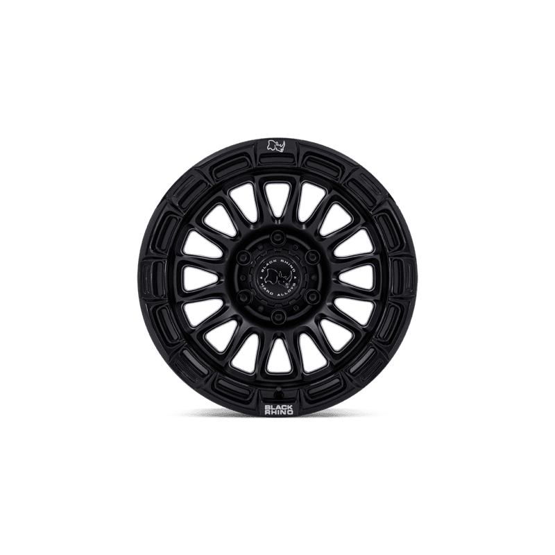 Black Rhino Rival Wheel — 17X8.5 6X135 +10Mm Matte Black With Gloss Blk-Lp 4 RIVAL 17X8.5 6X135 87 +10 M-BLK G-BLK