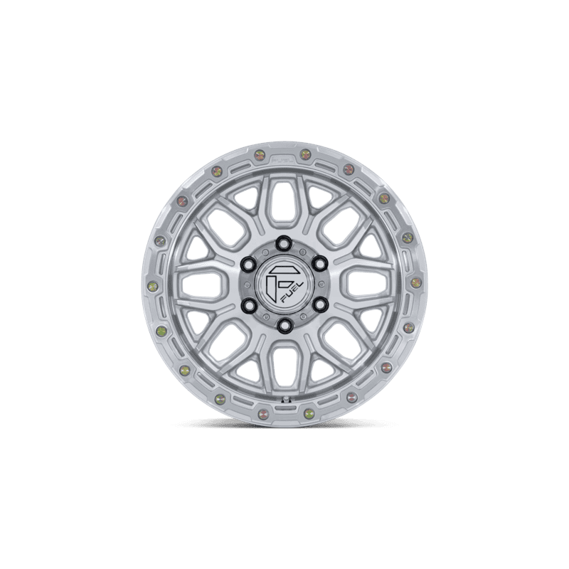 Fuel Off-Road Surge Wheel — 17X9 5X127 +1Mm Gloss Silver With Machined Face 4 SURGE 17X9 5X5 71 +1 G-SLV-MCH