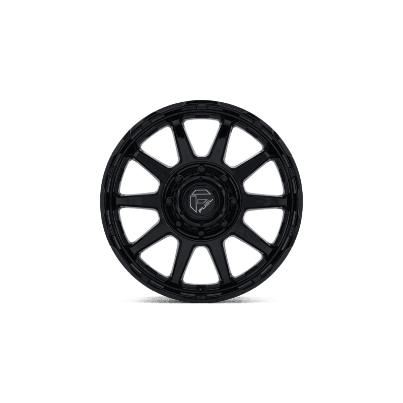Fuel Off-Road Circuit Dually Wheel — 20X8.25 8X200 +105Mm Gloss Black 4 CIRCUIT DRW 20X8.25 8X200 105 BL (F)