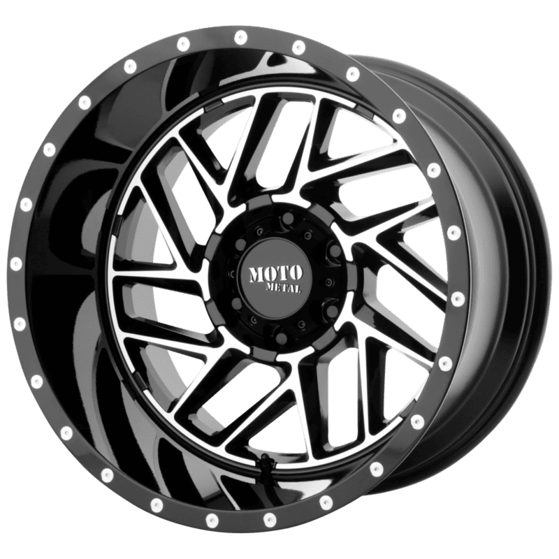 MO985 20X12 5X5.0 G-BLK MACH -44MM