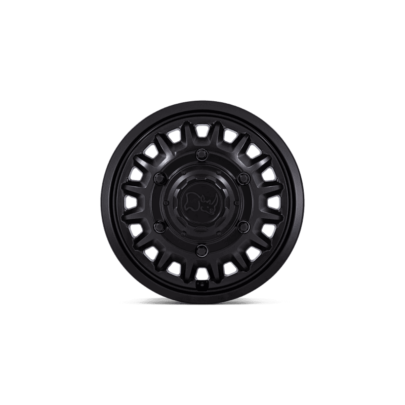 Black Rhino Aliso Dually Wheel — 16X6 6X205 +110Mm Matte Black 4 ALISO DRW 16X6 6X205 +110 M-BLK (F)
