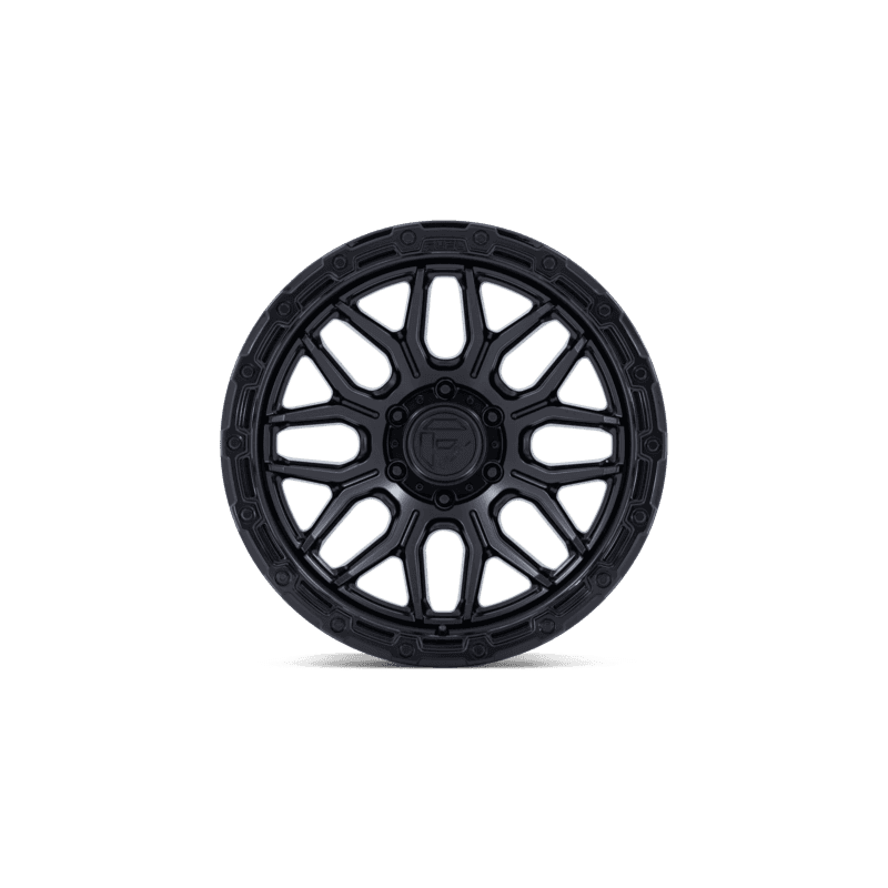 Fuel Off-Road Surge Wheel — 20X10 5X127 -18Mm Matte Black With Gloss Black Lip 3 SURGE 20X10 5X5 71 -18 M-BLK GB-LP
