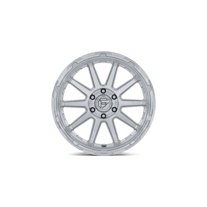 Fuel Off-Road Circuit Wheel — 17X8.5 6X139.7 +25Mm Gloss Silver With Machined Face 4 CIRCUIT 17X8.5 6X5.5 106 +25 G-SLV-MCH