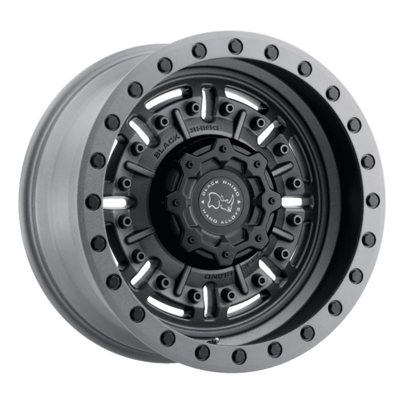 BR ABRAMS 17X9.5 5X127 -18 71 TXT M-GM