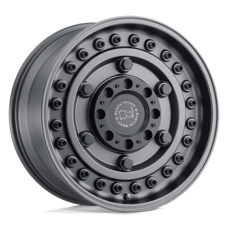 BR ARMORY 17X9.5 5X5.0/5.5 78 GUNBLK -18