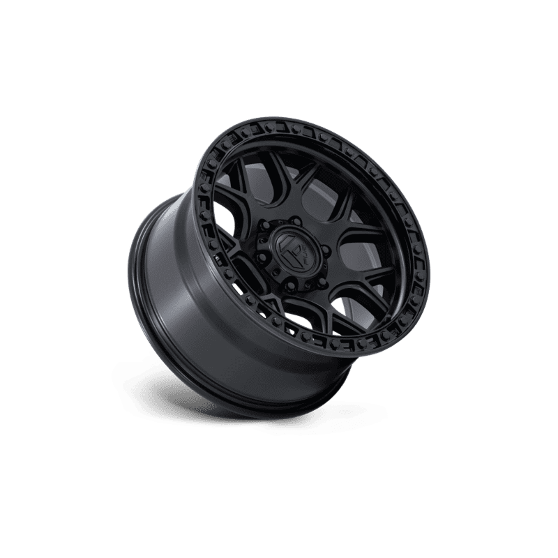 Fuel Off-Road Puma Wheel — 17X9 6X139.7 +1Mm Matte Black With Gloss Black Lip 3 PUMA 17X9 6X5.5 106 +1 M-BLK-GB-LP