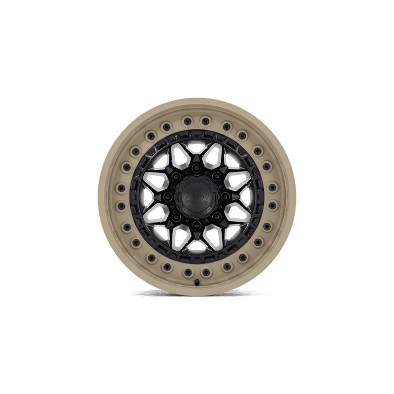 Black Rhino Alpha Wheel — 17X9 5X127 +0Mm Matte Black With Sand Lip 4 ALPHA 17X9 5X5 71 +0 M-BLK SAND-LP