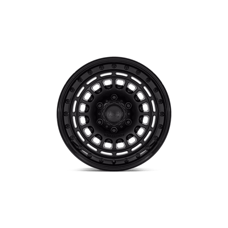 Black Rhino Sahara Wheel — 17X9 6X135 +0Mm Matte Black With Gloss Black Lip 4 SAHARA 17X9 6X135 87 +0 M-BLK GB-LP
