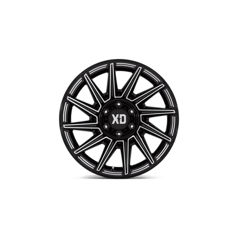 Xd Series Specter Wheel — 20X10 5X127 -18Mm Gloss Black Milled 4 SPECTER 20X10 5X5.0 71 G-BLK MILL -18