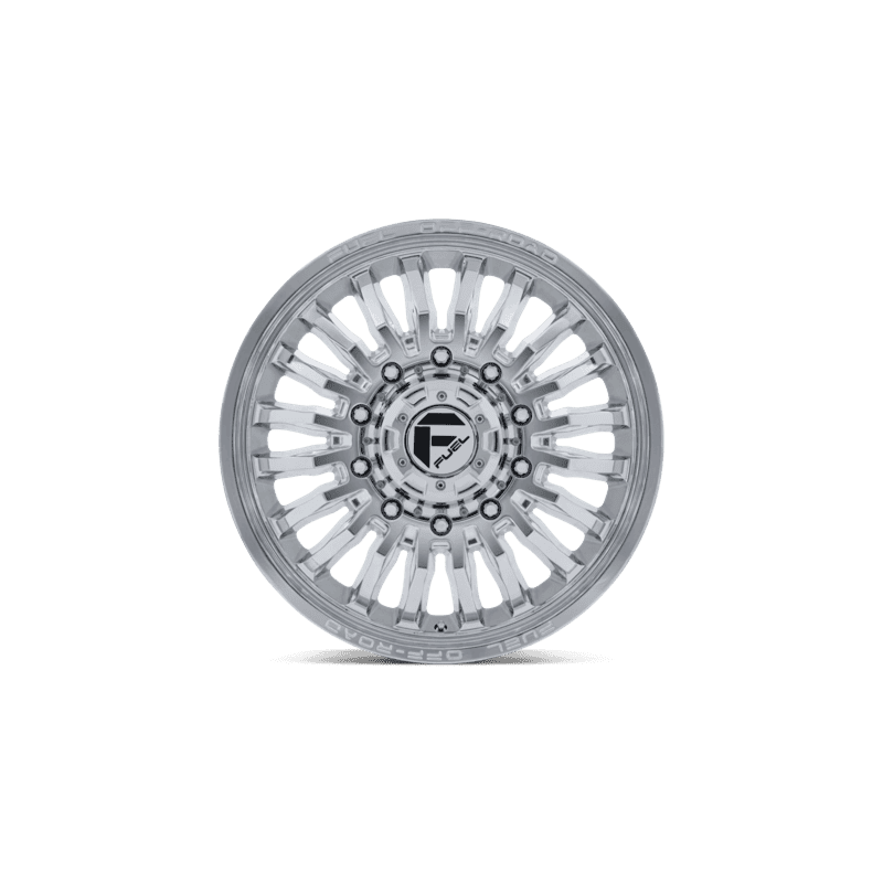 Fuel Off-Road Arc Dually Wheel — 20X8.25 8X200 +104Mm Polished 4 ARC DRW 20X8.25 8X200 +104 H (F)