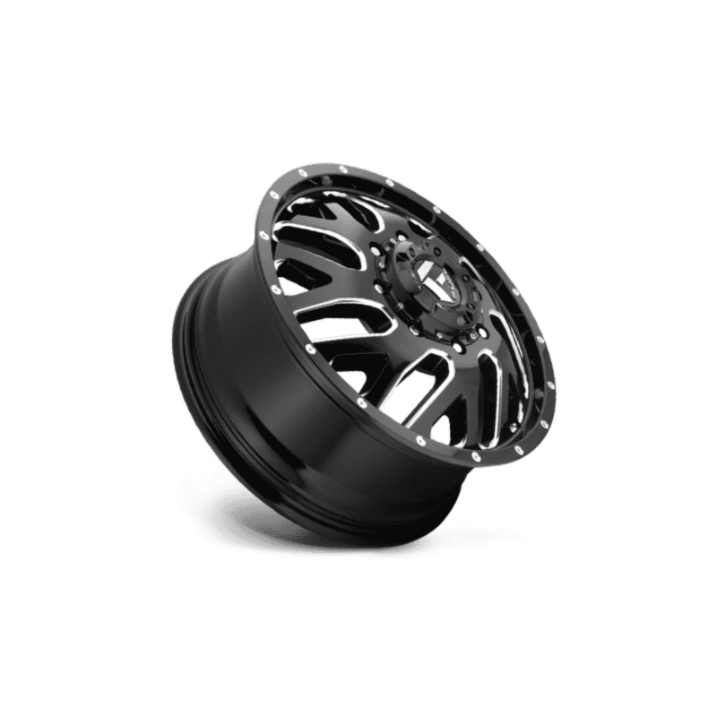 Fuel Off-Road Triton Wheel — 20X8.25 8X200 +105Mm Gloss Black Milled 3 TRITON DRW 20X8.25 8X200 +105 NBL (F)