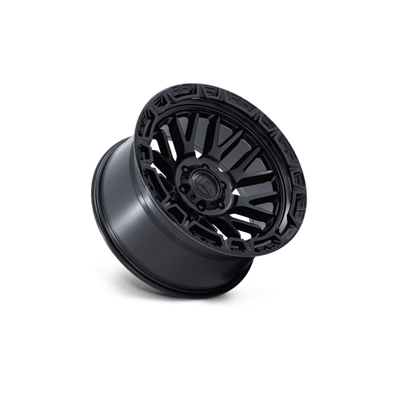 Fuel Off-Road Rail Wheel — 20X10 6X139.7 -18Mm Matte Black With Gloss Black Lip 3 RAIL 20X10 6X5.5 106 -18 M-BLK BLK-LP