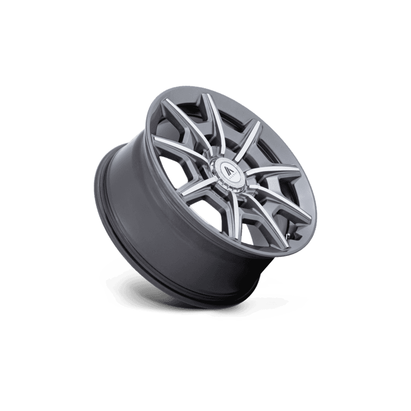 Asanti Black Esquire Wheel — 22X9 5X112/5X120 +27Mm Gloss Anthracite Bright Machined 3 ESQUIRE 22X10.5 5X112/120 +38 G-ANTH MCH