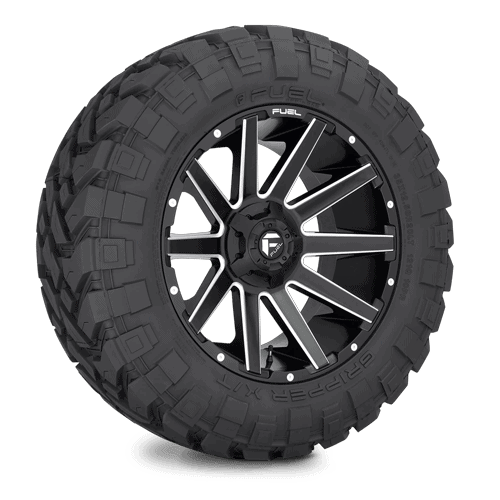 Fuel Off-Road Tires Gripper X/T Tire — 33X12.50R22LT Hybrid-Terrain