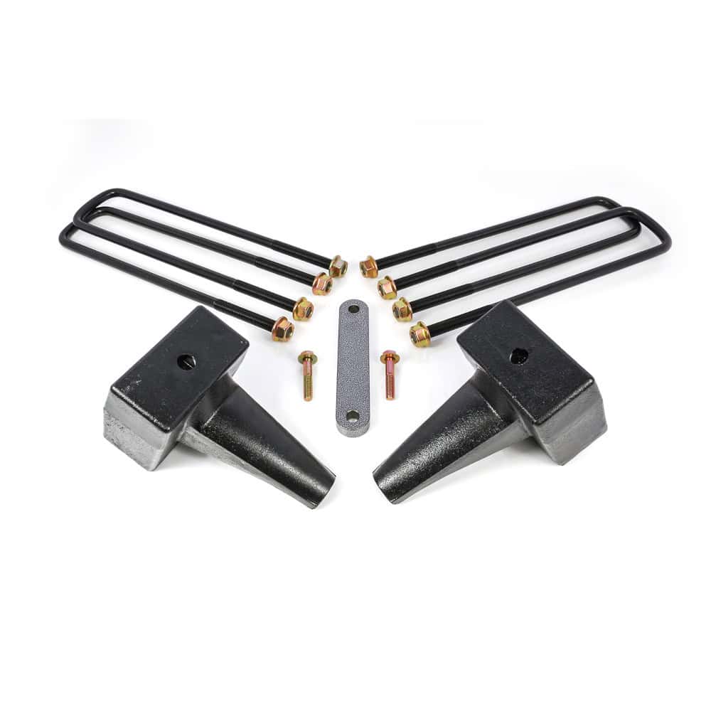 Rugged 5″ Rear Block Kit Flat – Ford (5-5013)