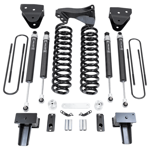 ReadyLift Ford Standard – Duty 4″ Falcon Shocks Radius Drops Kit
