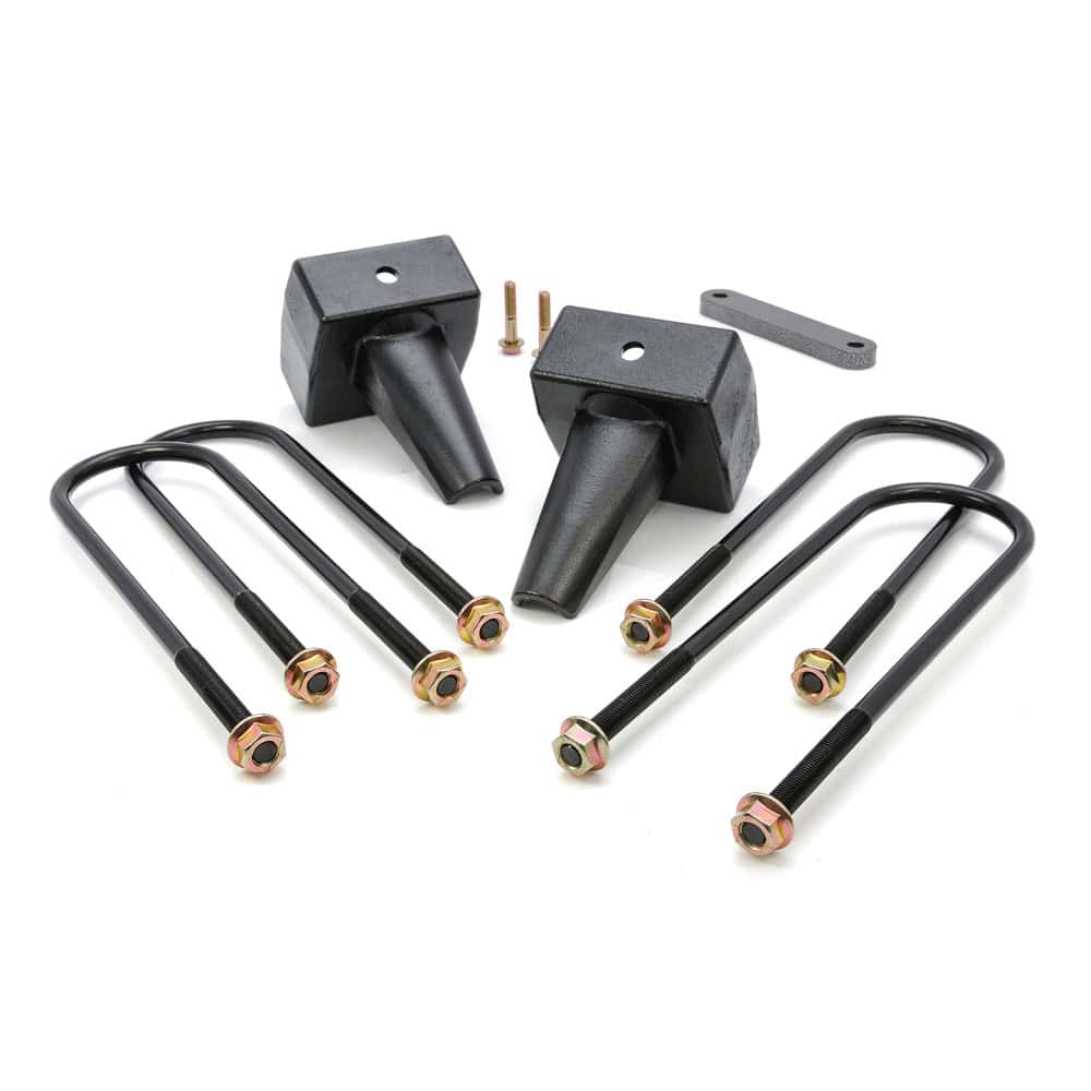 Rugged 5″ Rear Block Kit Flat – Ford (5-5005)
