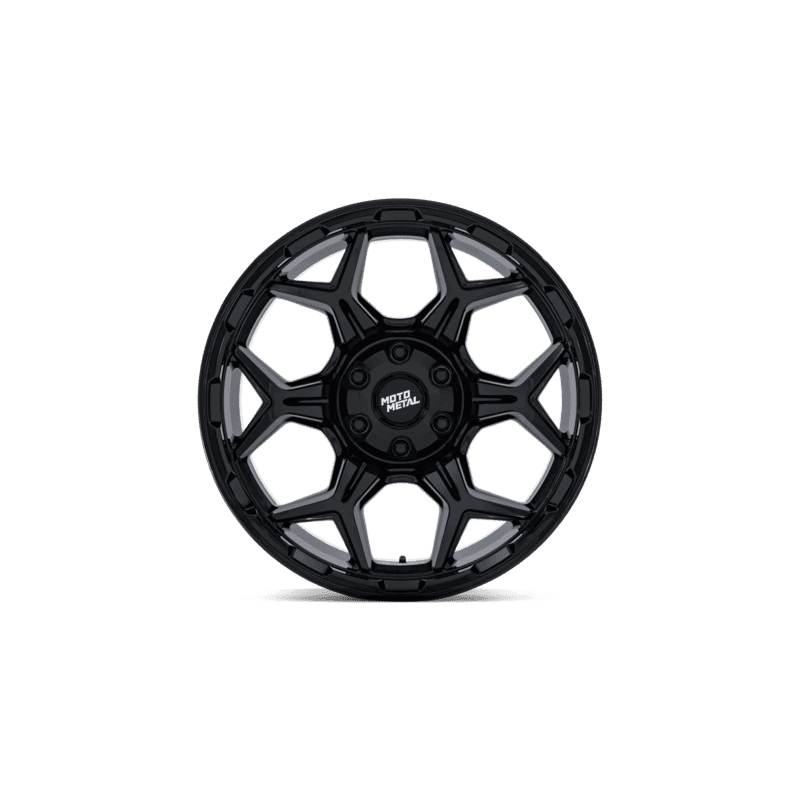 Moto Metal Dux Wheel — 17X8.5 6X135/6X139.7 +12Mm Gloss Black 4 DUX 17X8.5 6X135/5.5 106 +0 G-BLK