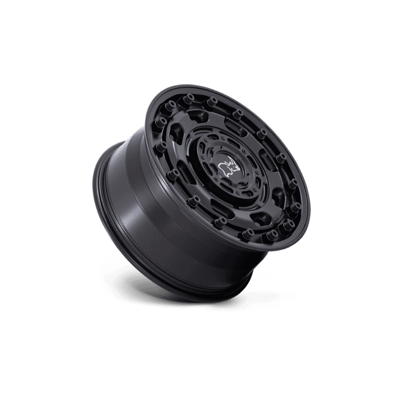 Black Rhino Atlas Wheel — 17X8 6X130 +38Mm Matte Black 3 ATLAS 17X8 6X130 84 +38 M-BLK