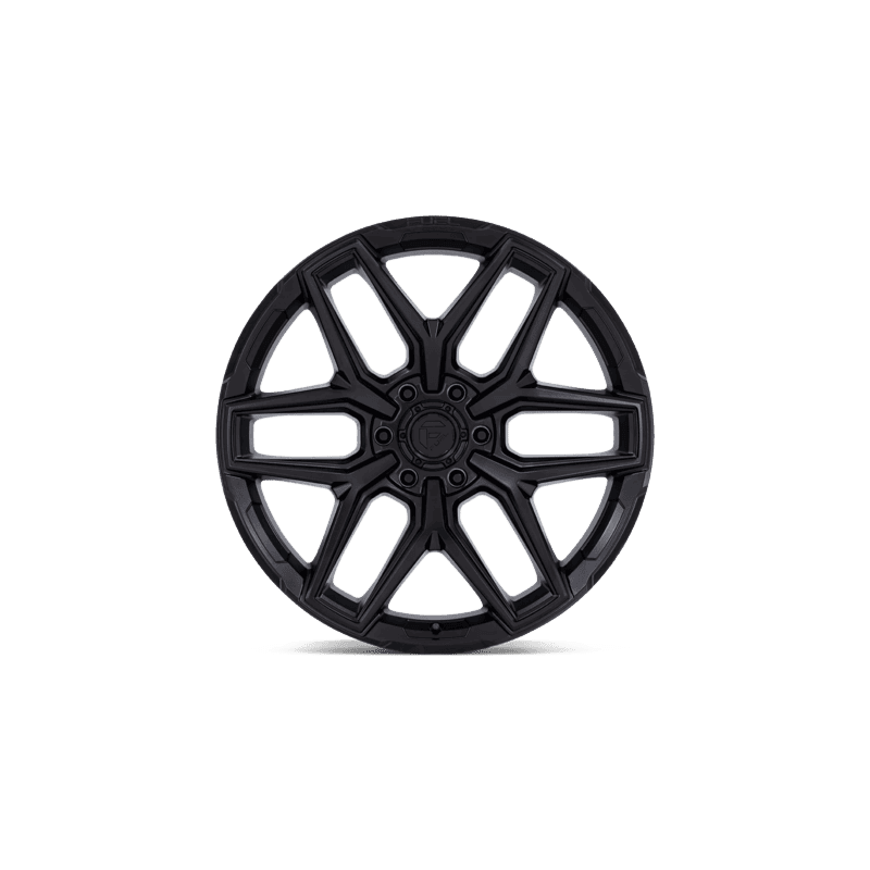 Fuel Off-Road Flux Wheel — 20X10 6X135 -18Mm Blackout 4 FLUX 20X10 6X135 87 -18 BLK-OUT